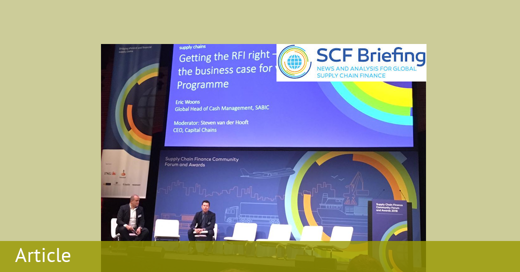SCF Briefing | SABIC's SCF tender process boosted by procurement buy-in