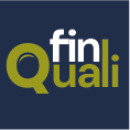Finquali Alternative Logo – Blue Background